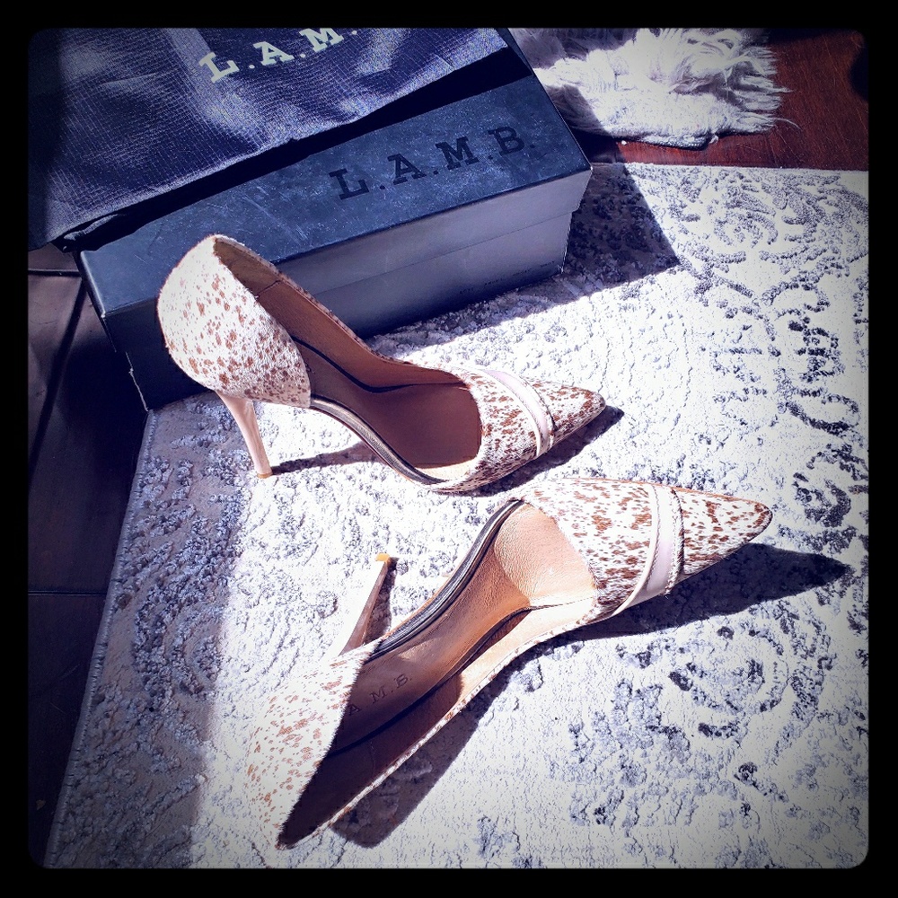 NWB L.A.M.B Half d'orsay Heels
